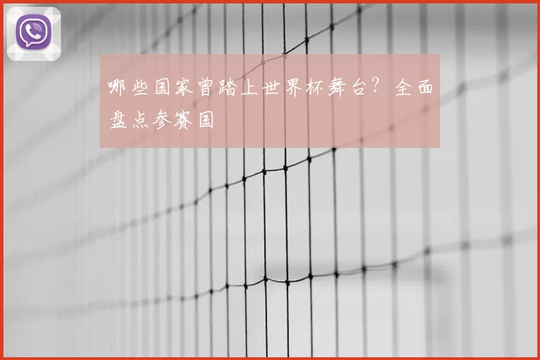 哪些国家曾踏上世界杯舞台?全面盘点参赛国